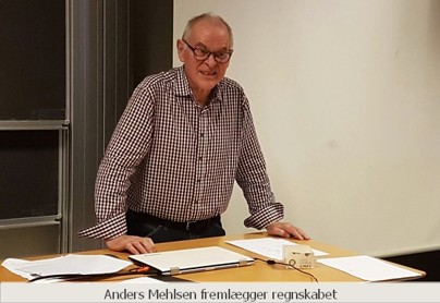 Kassereren aflægger regnskabet