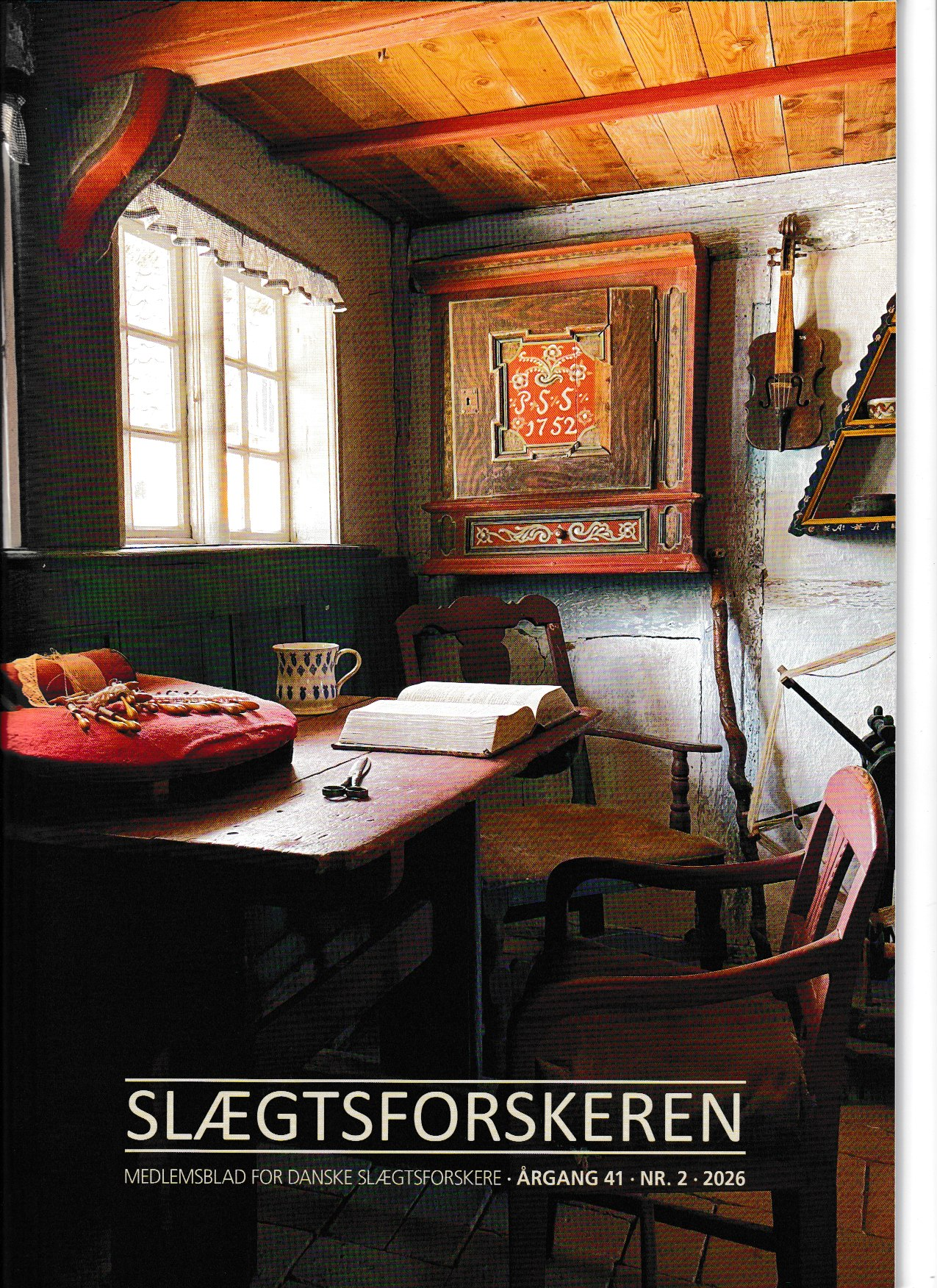 Forsiden af bladet Slægtsforskeren